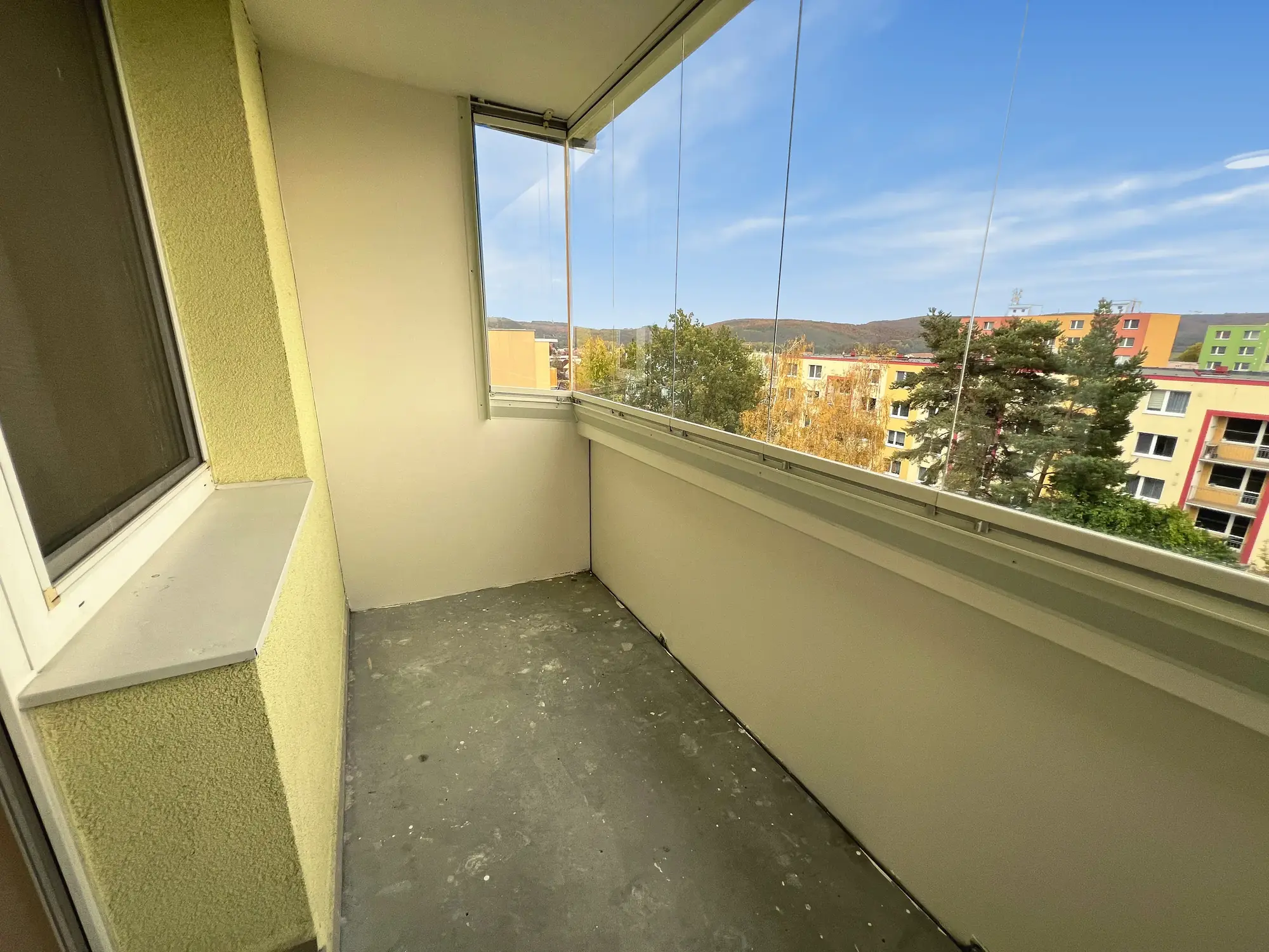 Zasklený balkon